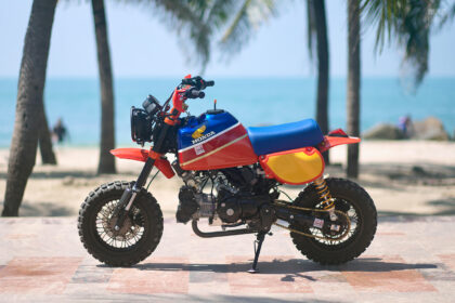 Honda Monkey rally replica by Dirtshop Thailand