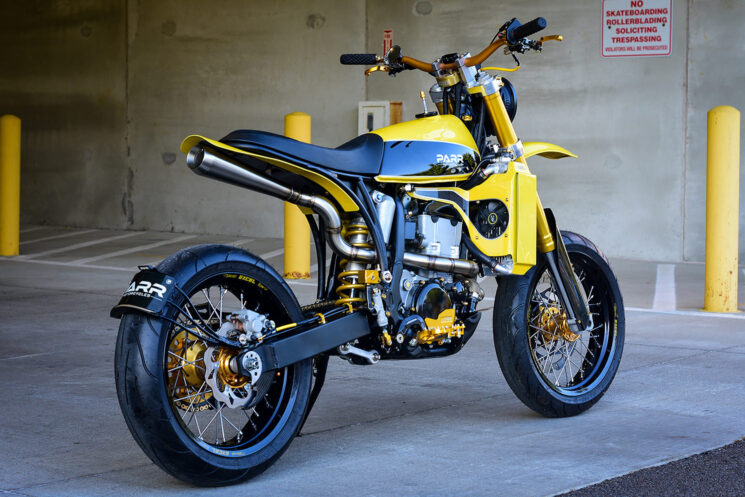 Suzuki DRZ400 supermoto by Parr Motorcycles