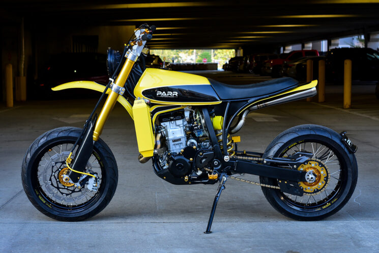 Suzuki DRZ400 supermoto by Parr Motorcycles