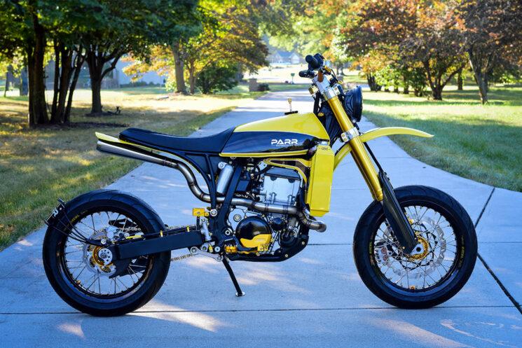 Suzuki DRZ400 supermoto by Parr Motorcycles