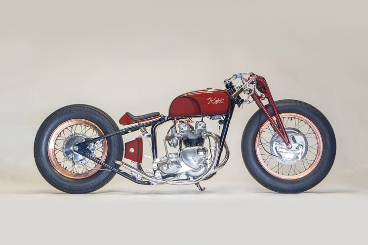 Bobber Triumph Daytona 1969 par Kott Motorcycles