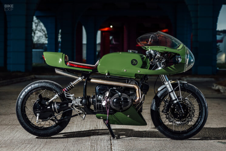 1993 BMW R100R café racer by 72 Performance USA