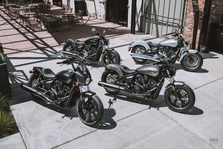 2025 Indian Scout Sixty range