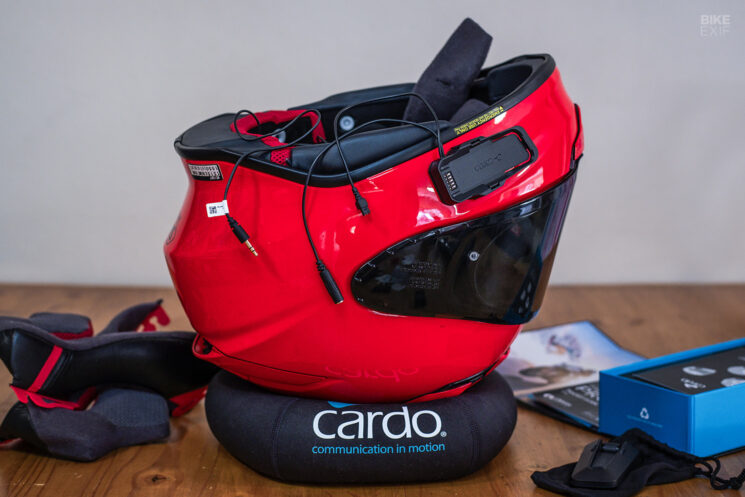 Cardo Packtalk Pro Bluetooth helmet comms review