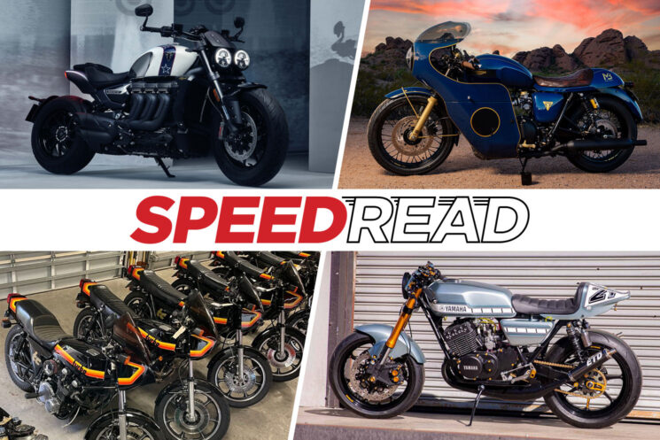 The latest custom two-strokes, café racers, special edition motorcycles, and rare collections