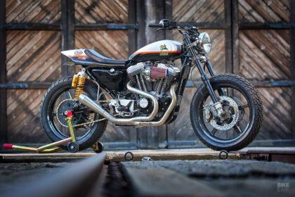 Harley-Davidson Sportster 1200 street tracker by Mule Motorcycles