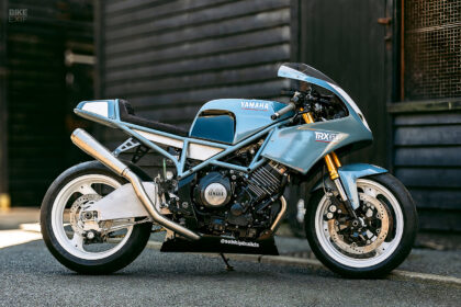 1996 Yamaha TRX850 restomod by Seb Hipperson