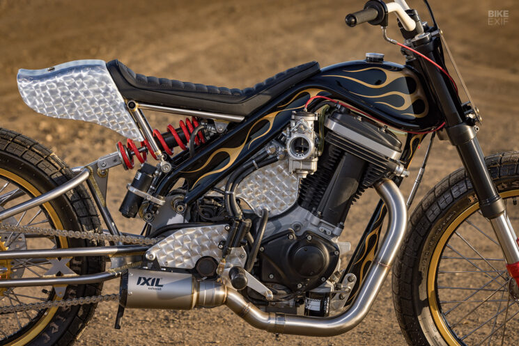 Buell Blast flat tracker by Cheetah, Tokyo, Japan