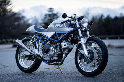 Ducati Monster M900 racer by 46Works of Japan