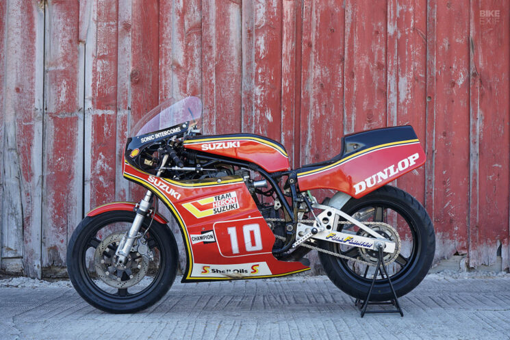 Ex-Mick Grant 1982 Works Heron Suzuki XR69