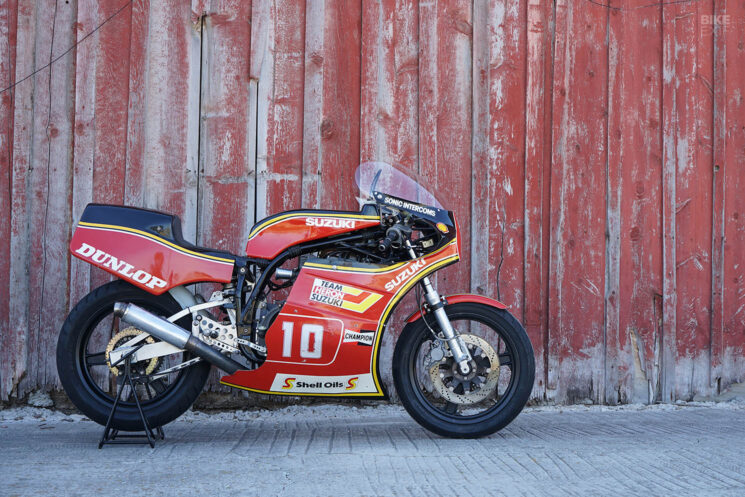 Ex-Mick Grant 1982 Works Heron Suzuki XR69