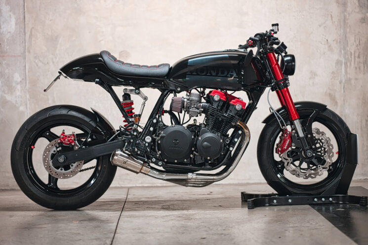 Honda CB750 café racer by Jerem Motorcycles