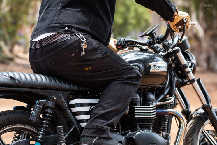 Saint Unbreakable Coretec armored motorcycle jeans reviewed