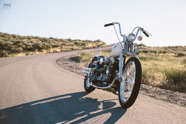 White Knuckle Knucklehead Bobber by KC Kawano