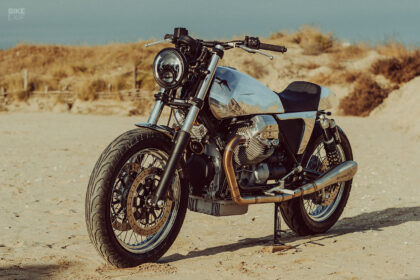 Custom Moto Guzzi California by Fuchs Workshop, Italy