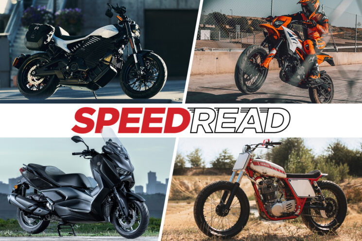 The latest motorcycle news from KTM, Yamaha, and LiveWire