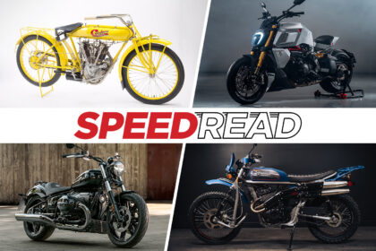 The latest motorcycle news, custom bikes, and rare classics