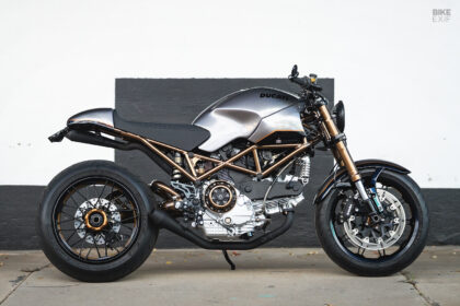 Ducati Monster S2R 1000 restomod by Analog Motorcycles