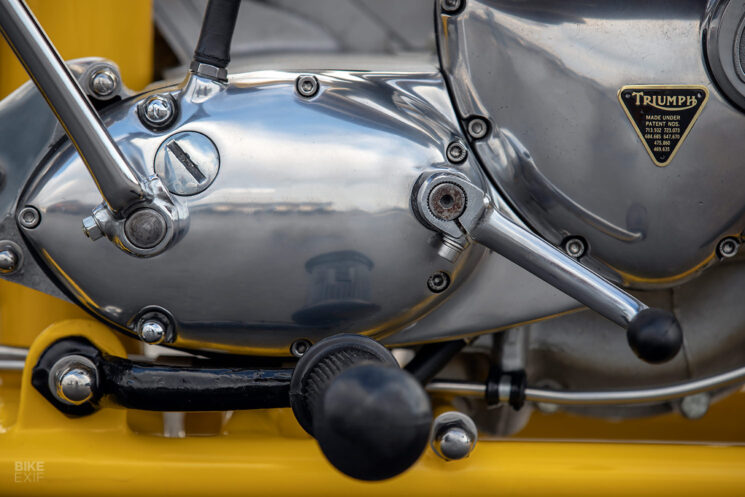 Twin-engine Triumph drag bike inspired by the Mooneyes Streamliner