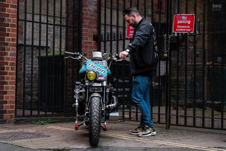 Turbocharged Suzuki Bandit 1200 by Sticky's Speed Shop, Essex, UK