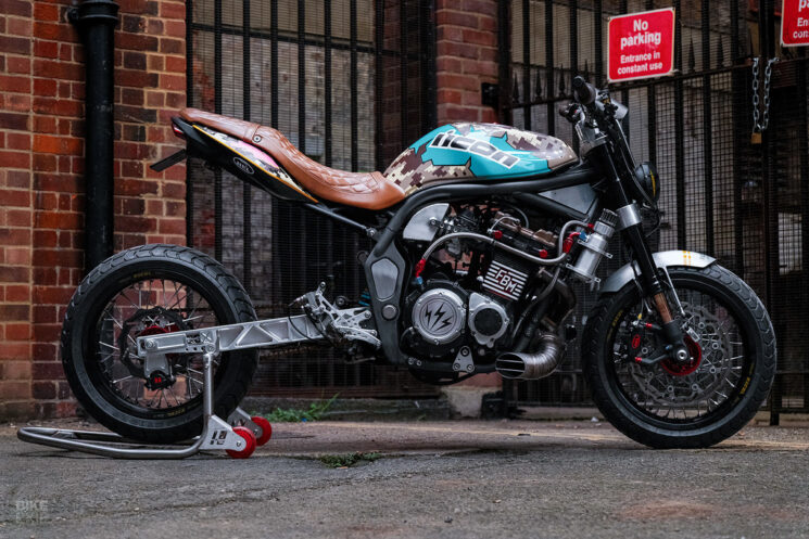 Turbocharged Suzuki Bandit 1200 by Sticky's Speed Shop, Essex, UK