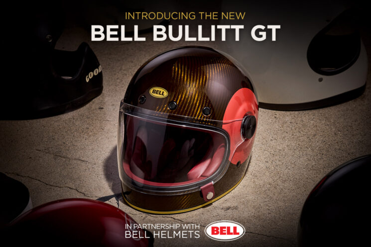 New Bell Bullitt GT retro full face helmet