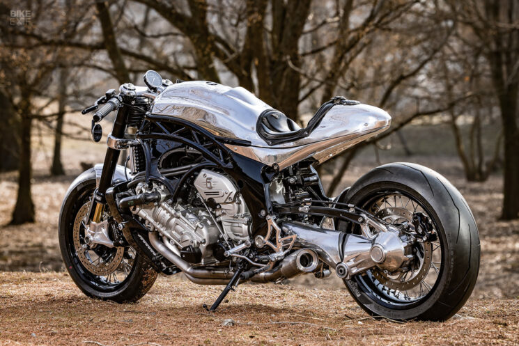 BMW K1600 GTL café racer by CW Zon