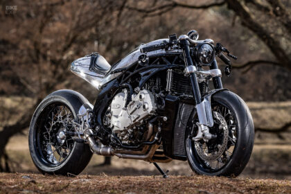 BMW K1600 GTL café racer by CW Zon