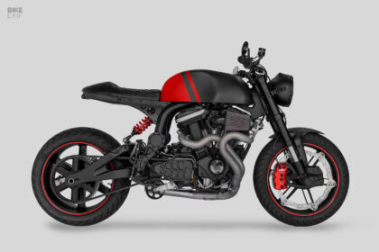 V-Speed custom Buell XB12 conversion by Revision Moto