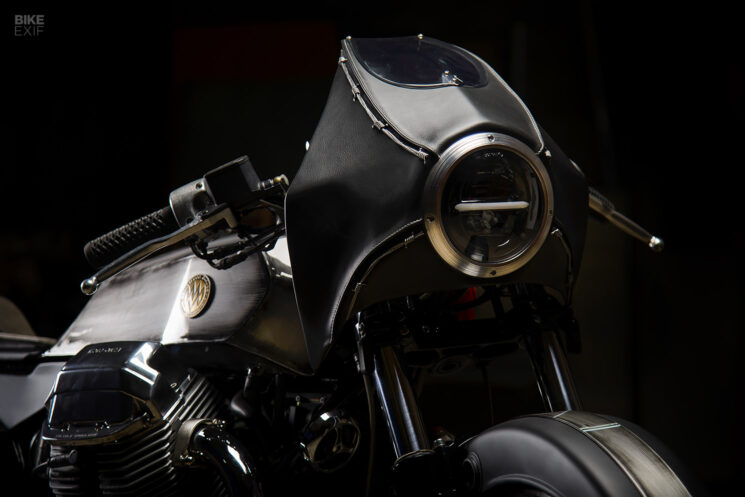 Custom Moto Guzzi California 1100 inspired by The Walking Dead