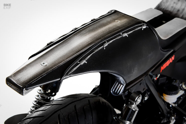 Custom Moto Guzzi California 1100 inspired by The Walking Dead