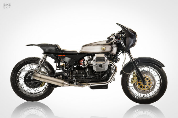 Custom Moto Guzzi California 1100 inspired by The Walking Dead