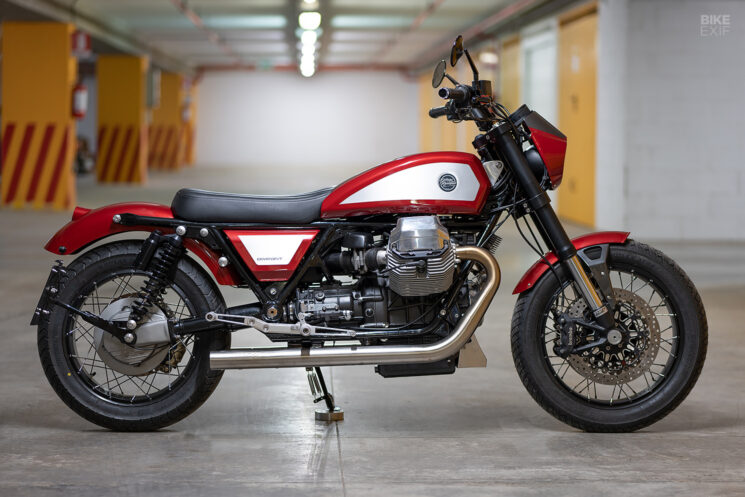 Custom Moto Guzzi California restomod by Officine Rossopuro, Italy