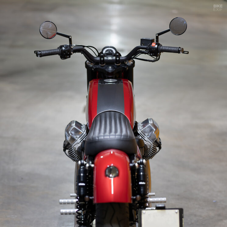 Custom Moto Guzzi California restomod by Officine Rossopuro, Italy