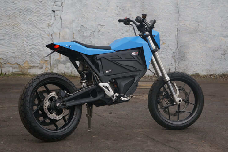 Custom Zero FXS electric supermoto by Untitled Motorcycles UK