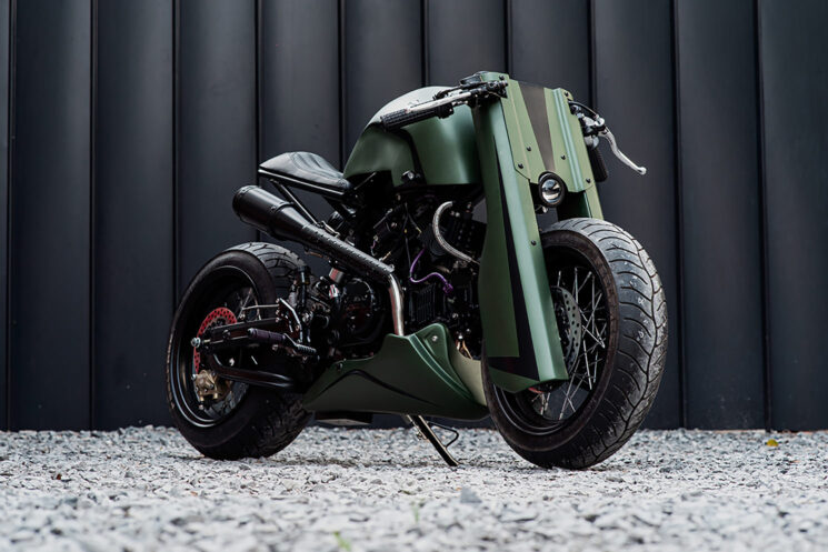 Honda Grom café racer by K-Speed