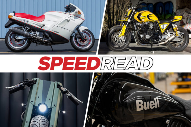 The latest custom motorcycles, rare classics, mini-bikes, and factory prototypes